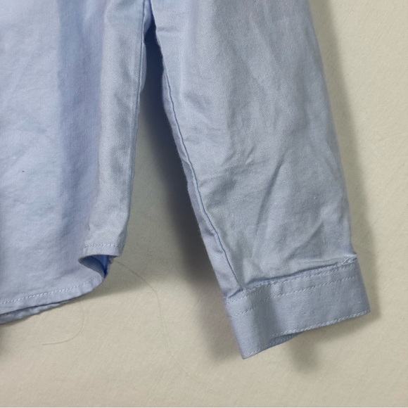 Edgehill Collection Blue Button Down Shirt Classic Cotton Design Kids Size 24M - Picture 5 of 5
